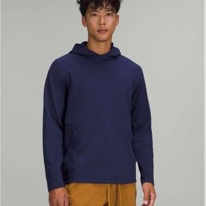 Lululemon Men's At Ease Navy Blue Hoodie